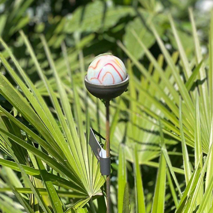 5061098720688 1 Medium Marble Suncatcher Garden Stake Ornament Gelato.jpg